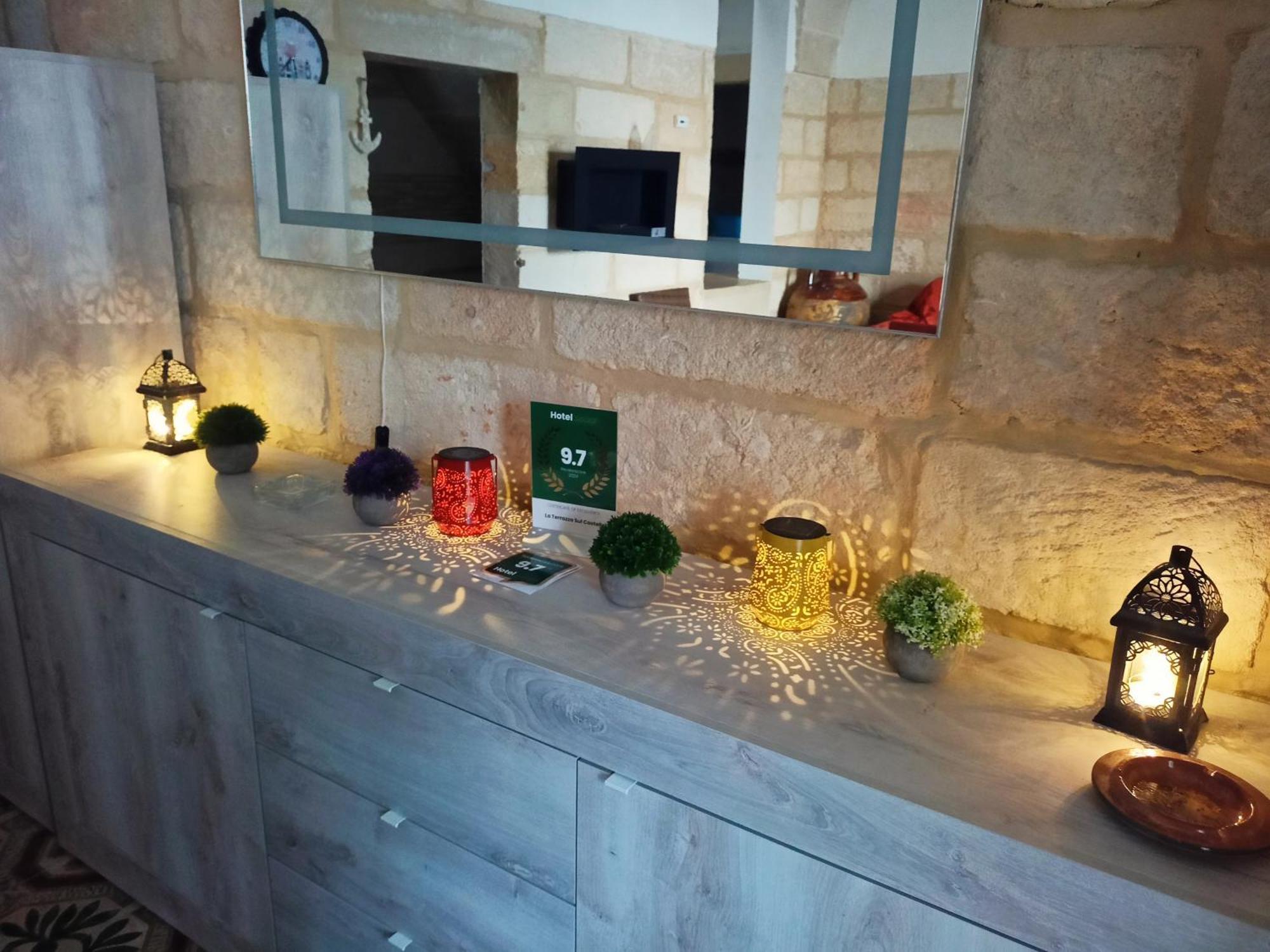 La Terrazza Sul Castello Apartamento Palmariggi Exterior foto